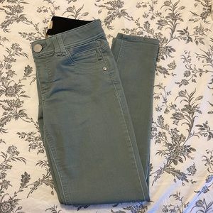 Olive Green Skinny Jeans